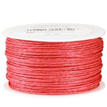 Prodotto Cordino di carta avvolto in filo Ø2mm 100m rosso