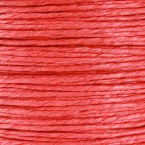 Prodotto Cordino di carta avvolto in filo Ø2mm 100m rosso