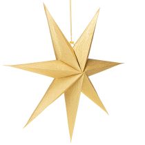 Prodotto Luci natalizie a forma di stella, decorazione a forma di stella di carta, design elegante e festoso