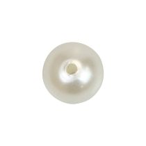 Prodotto Perline da infilare perline artigianali bianco crema 8 mm 300 g
