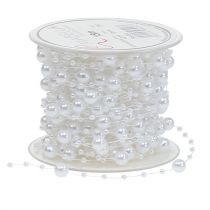 Prodotto Cavo di perle bianco 6mm 15m