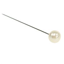 Prodotto Spilli con testa perlata champagne Ø8mm L65mm 55 pz