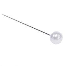 Prodotto Aghi con testa perlata bianchi Ø8mm L65mm 55 pz