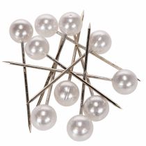 Prodotto Spilli Testa Perla Bianco Ø15mm 75mm