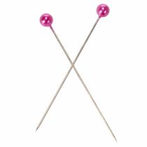 Prodotto Aghi con testa di perla Ø6mm 65mm rosa