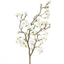 Prodotto Ramo di fiori di pesco crema artificiale primaverile 69 cm