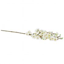 Prodotto Ramo di fiori di pesco crema artificiale primaverile 69 cm