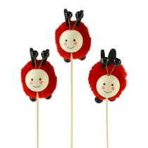 Prodotto Decorazione per piante Coccinella Fiore Spina 27,5 cm 9 pezzi