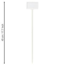 Prodotto Etichetta per piante per cambiare 40 cm 10 pezzi.