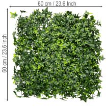 Prodotto Tappeto di edera artificiale verde 60x60 cm per decorazione murale
