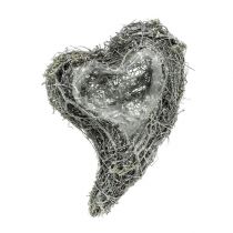 Prodotto Pianta cuore di vite 15 cm x 23 cm x 5 cm bianco 4 pz