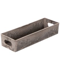 Prodotto Vassoio rettangolare compatto, versatile per decorazione e coltivazione, 23 cm