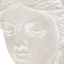 Prodotto Testa di pianta in pietra antica, donna, 12,5×12×20,5 cm
