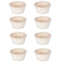 Prodotto Decorazione in vimini per un versatile design d'interni, 20 cm, 8 pezzi