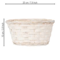 Prodotto Decorazione in vimini per un versatile design d'interni, 20 cm, 8 pezzi