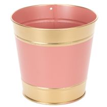 Prodotto Vaso/fioriera in metallo, Ø13cm H12cm, 4 pezzi