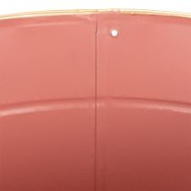 Prodotto Vaso/fioriera in metallo, Ø26cm H22cm, 4 pezzi