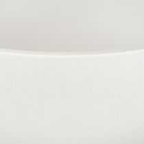 Prodotto Vaso per piante in plastica rotonda bianco Ø25cm H12cm