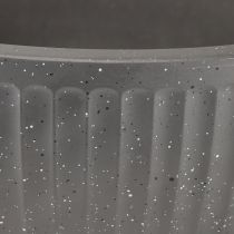 Prodotto Vaso per piante in plastica antracite Ø40cm H18,5cm