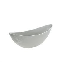 Prodotto Ciotola per piante 39cm x 12,5cm H13cm grigio chiaro, 1 pezzo
