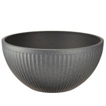Prodotto Ciotola per piante in plastica antracite Ø35cm H16,5cm