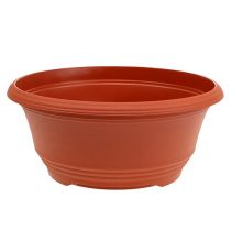 Prodotto Ciotola per piante in plastica Ø27 cm terracotta, 1 pezzo