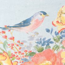 Prodotto Vasi per piante, primavera, fioriere per fiori/uccelli, contenitore ovale in metallo L39/31/24,5cm, set da 3