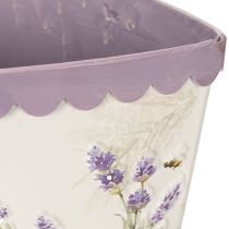Prodotto Carriola portafiori con elegante effetto lavanda, 46 cm