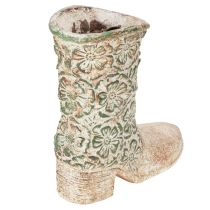 Prodotto Vaso da fiori, stivale da cowboy, pianta, scarpa, motivo floreale vintage, 24 cm