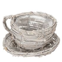 Prodotto Tazza da tè in materiale naturale dal fascino rustico per una decorazione d'interni esclusiva 13cm