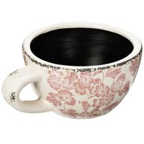Prodotto Tazza per piantare, decorazione floreale unica, 18 cm