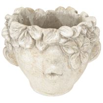 Prodotto Vaso per piante busto bacio bocca vaso per fiori con crema viso H10cm 3pz