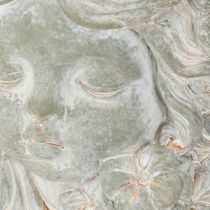 Prodotto Vaso per piante, angelo in pietra fusa, decorazione per tomba, 19,5×12×19,5 cm