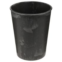 Prodotto Vaso per piante in plastica antracite Ø13cm A16,5cm 4 pezzi