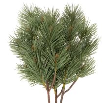 Prodotto Ramo di pino artificiale decorativo, 55 cm, 3 pezzi