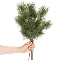 Prodotto Ramo di pino artificiale decorativo, 55 cm, 3 pezzi