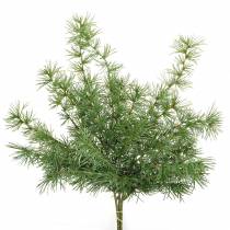 Ramo di pino artificiale verde 53cm 3pz