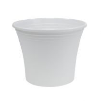 Prodotto Vaso in plastica “Irys” bianco Ø19cm H16cm 1 pz