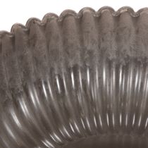 Prodotto Ciotola rotonda scanalata, contenitore decorativo per composizioni floreali, 20 cm, 2 pezzi