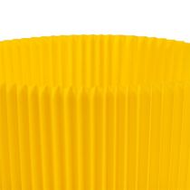 Prodotto Polsini plissettati gialli 12,5 cm 100 pezzi