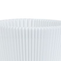 Prodotto Polsini plissettati bianchi 12,5 cm 100 pezzi