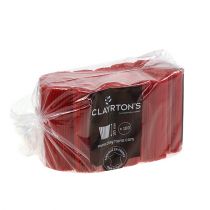 Prodotto Polsini plissettati rossi 10,5 cm 100 pezzi