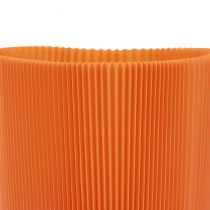 Prodotto Polsini plissettati per vasi da fiori arancioni 12,5 cm 100 pezzi