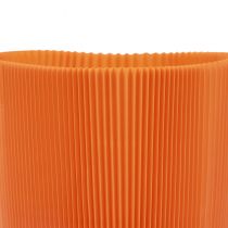 Prodotto Polsini plissettati per vasi da fiori arancione 12,5 cm 100 pz