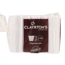 Prodotto Polsini plissettati per vasi da fiori bianchi 14,5 cm 100 pezzi