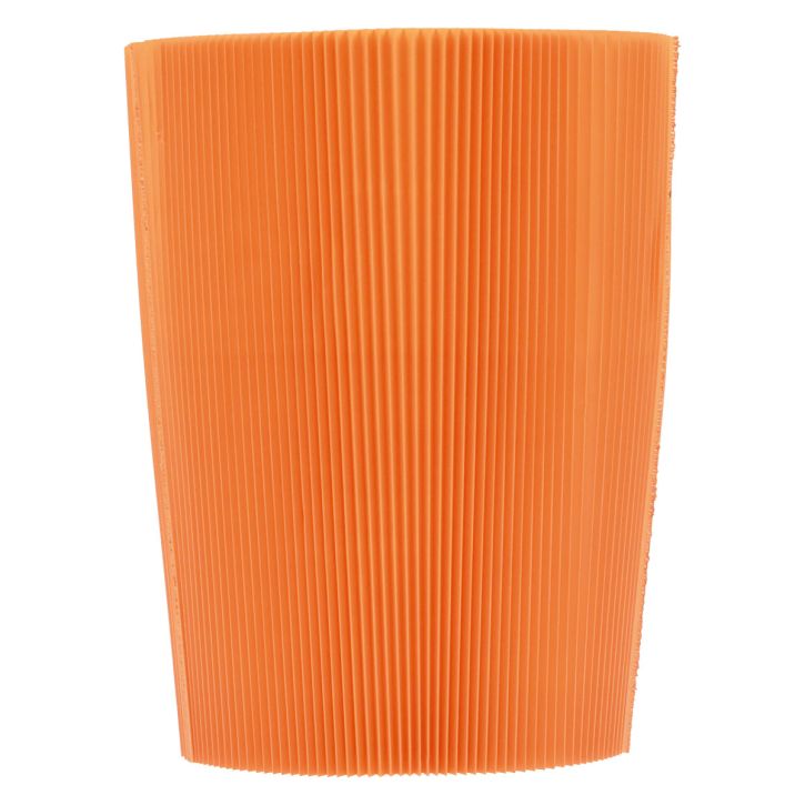 Prodotto Polsini plissettati per vasi da fiori arancioni 14,5 cm 100 pezzi