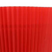 Prodotto Polsini plissettati rossi 14,5 cm 100 pezzi.