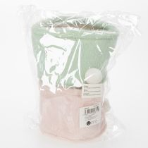 Prodotto Cestino portaoggetti con decorazione pasquale a forma di coniglietto per regali e soggiorno, 18 cm, 2 pezzi