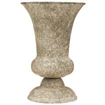 Prodotto Tazza in metallo, vaso decorativo antico, rustico Ø16,5 cm H24 cm