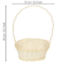 Prodotto Cesto regalo 27 cm x 18 cm H43 cm leggero